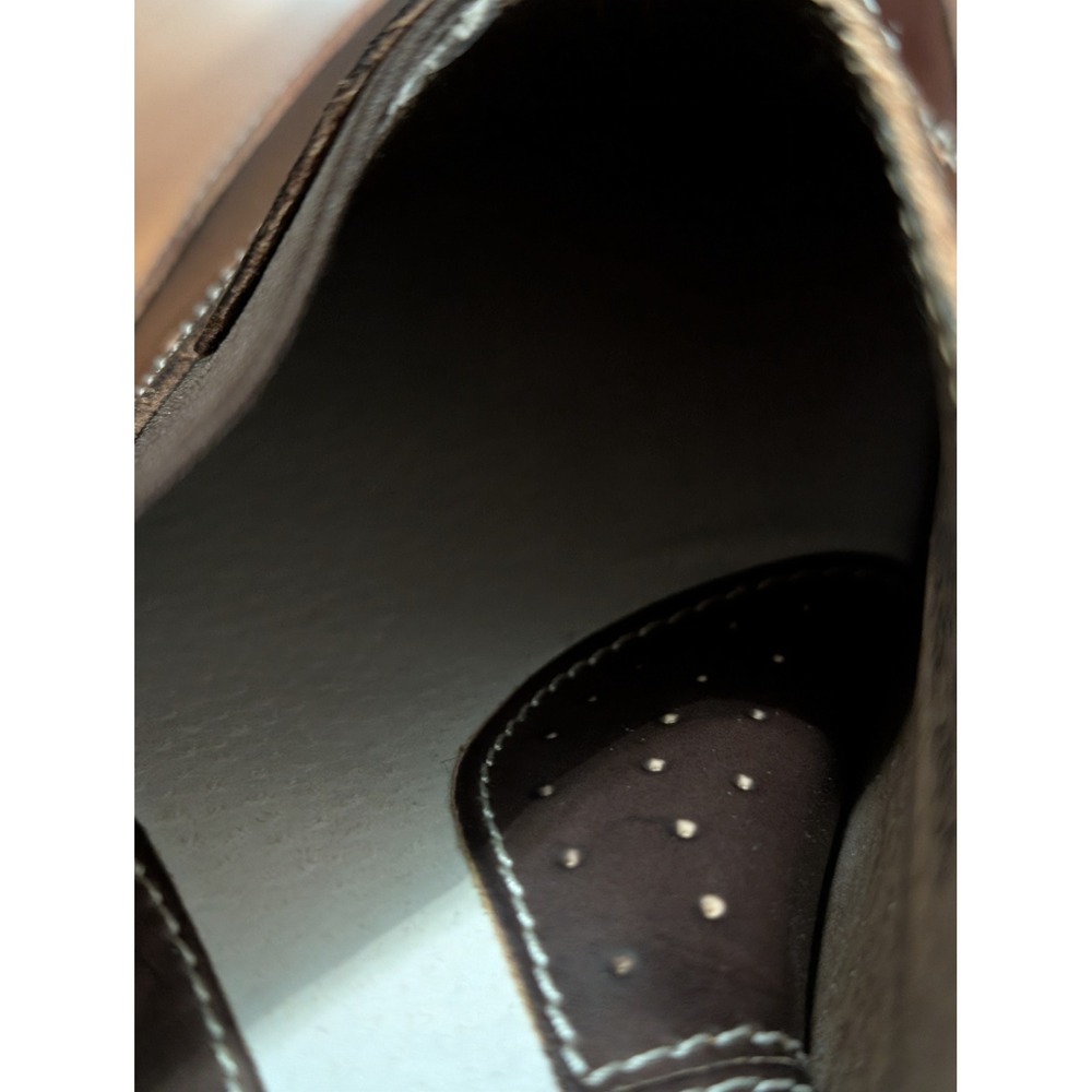 L'Artiste by Spring Step Burbank Brown Leather Slip On Clogs Floral Comfort 7.5 - Picture 7 of 8